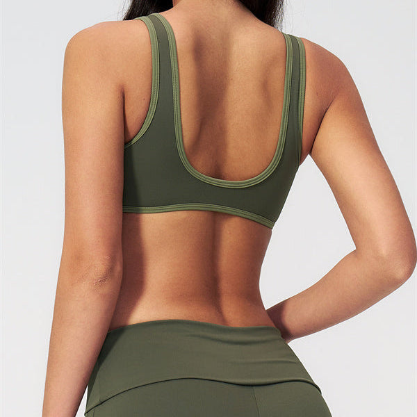 The Evoke Sports Bra Straight Leg Pants 2-Piece Set