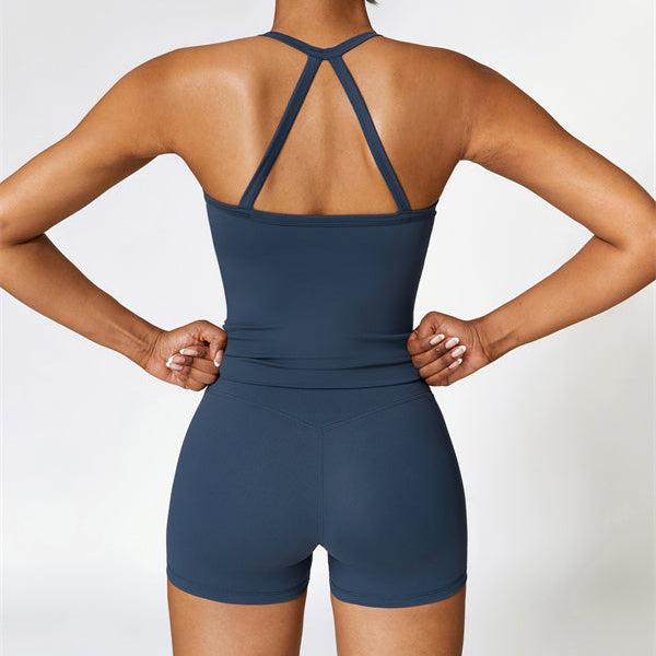 Athena Celeste Crop Vest