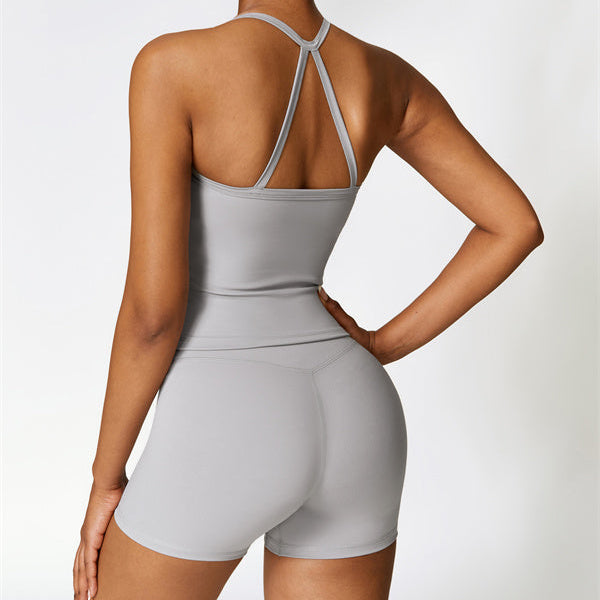 Athena Celeste Crop Vest