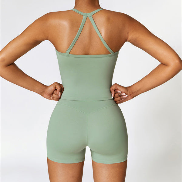Athena Celeste Crop Vest