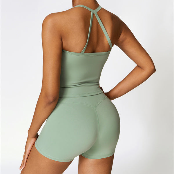 Athena Celeste Crop Vest