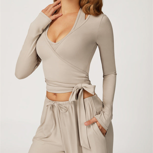 The Sprint Long Sleeve Crop Top