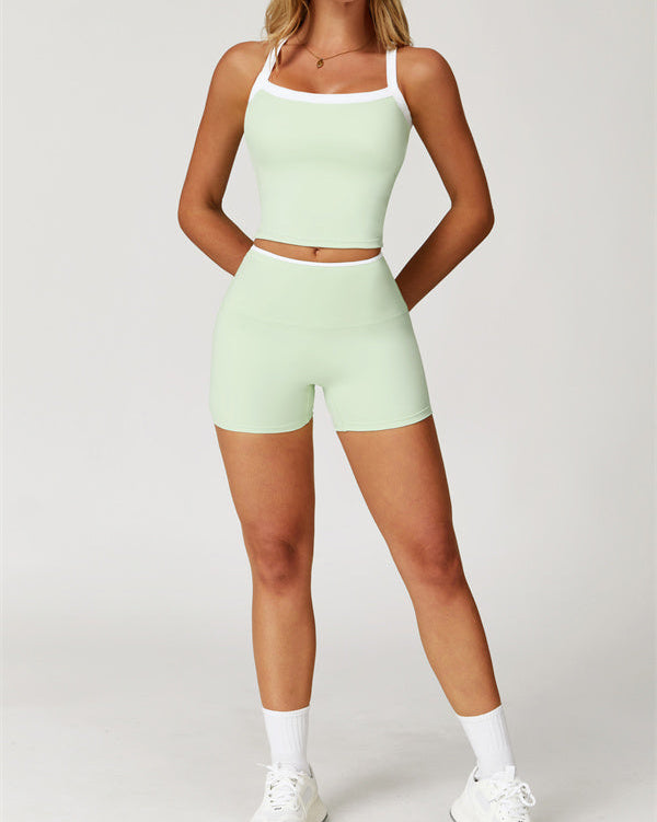 The Quest Cross Back Crop Top