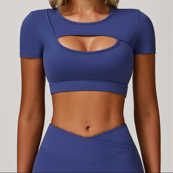 The Lavish Cut-out Crop Top