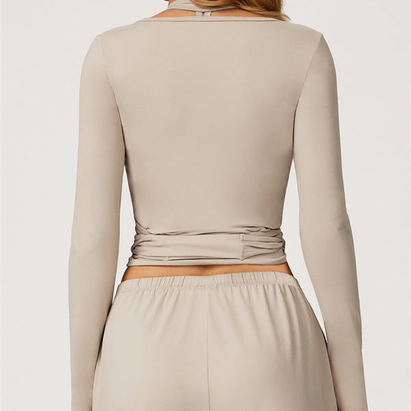 The Sprint Long Sleeve Crop Top