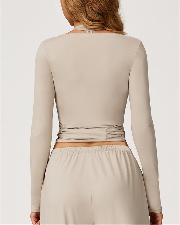 The Sprint Long Sleeve Crop Top