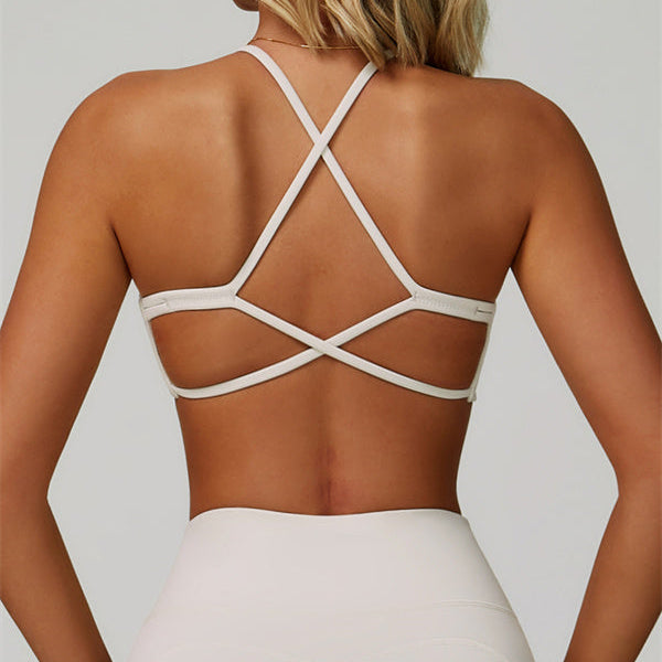 The Bold Cross Back Sports Bra