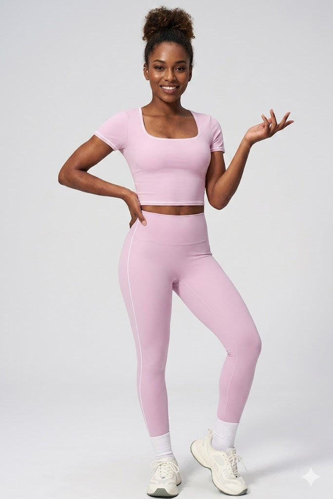 Crisscross Leggings Set