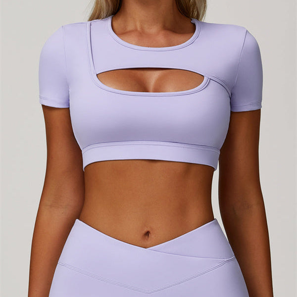 The Lavish Cut-out Crop Top