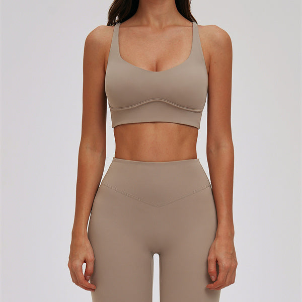 The Kinetic Cross Back Sports Bra