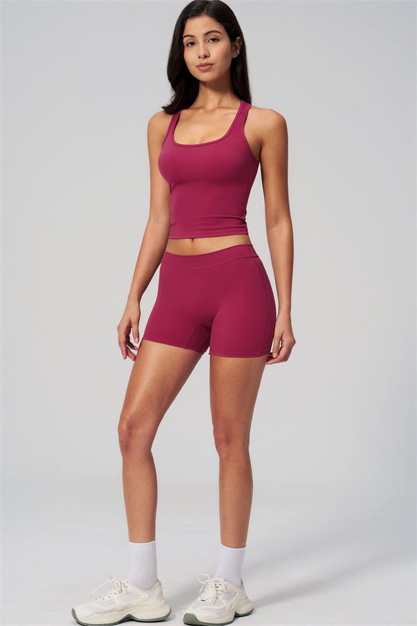 The Revive Crop Top Shorts 2-Piece Set