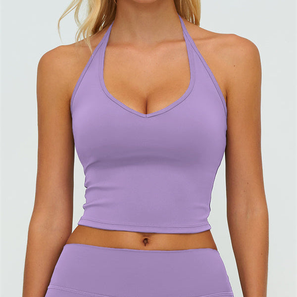 The Twirl Halter Tank Top