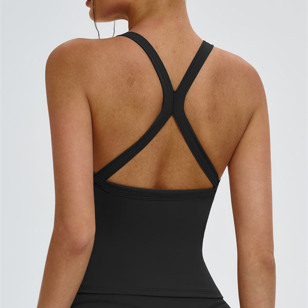 The Slate Cross Back Top