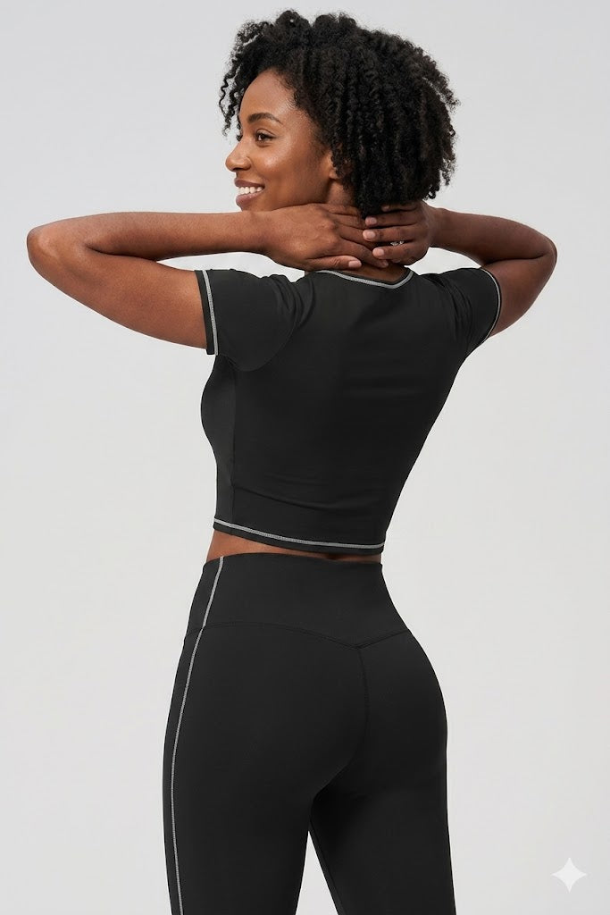 Crisscross Leggings Set