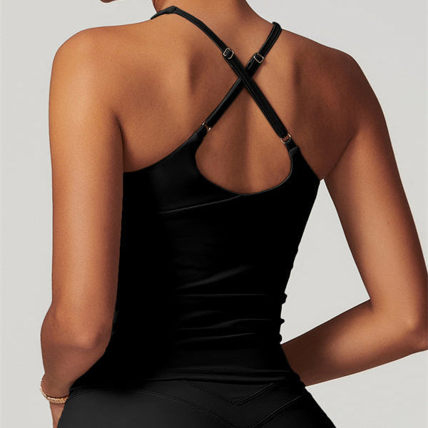 The Enigma Cross Back Vest