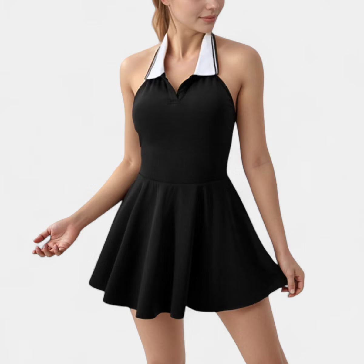 V-Neck Active Romper