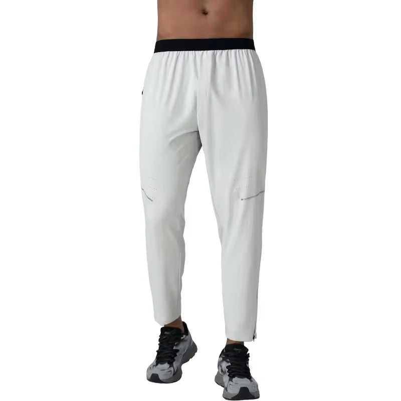 3XL Wholesale Lu's Mens Sporty Running Pants Quick-Dry men clothes Breathable Elastic Anti-Static Outdoor Fitness joggers Pants