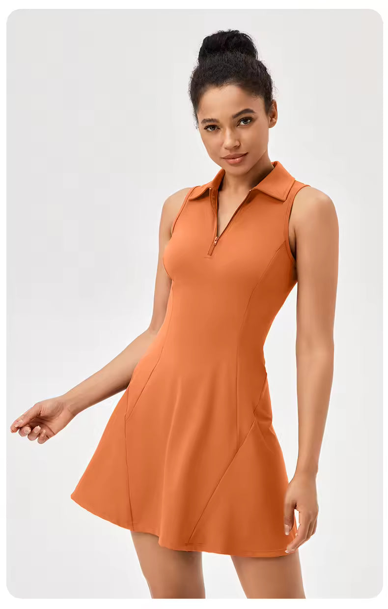 Collar Tennis Dress