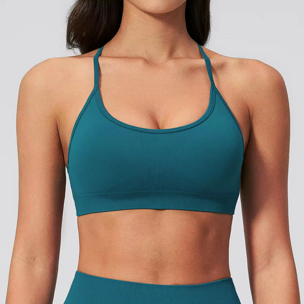 Crisscross Back High Support Sports Bra