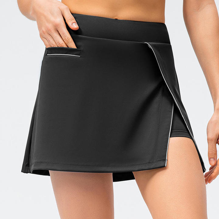 JY Women's High Waist Hot Sale Tennis Yoga Sports Mini Skort Women Golf Baseball Wear With Shorts Skort Outdoor Running Fitness