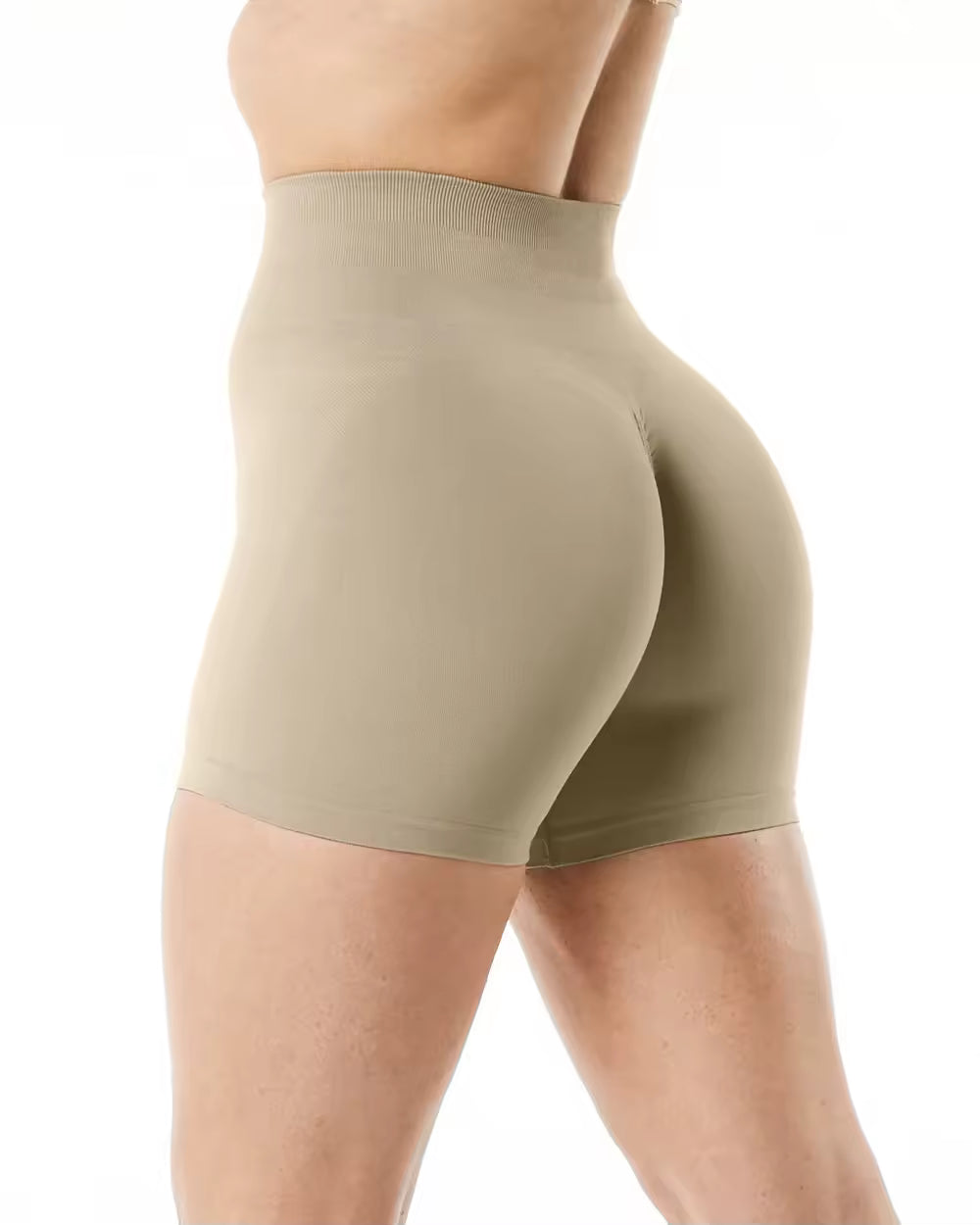 High Waist Scrunch Gym Shorts