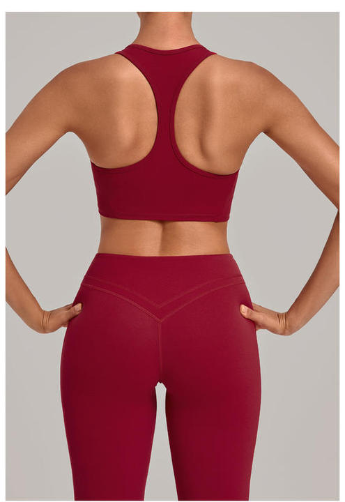 JY New Arrival Women's Breathable Lightweight Four-Way Stretch Seamless Solid Sport Vest Tight Fit Yoga Tank Top with Front Logo