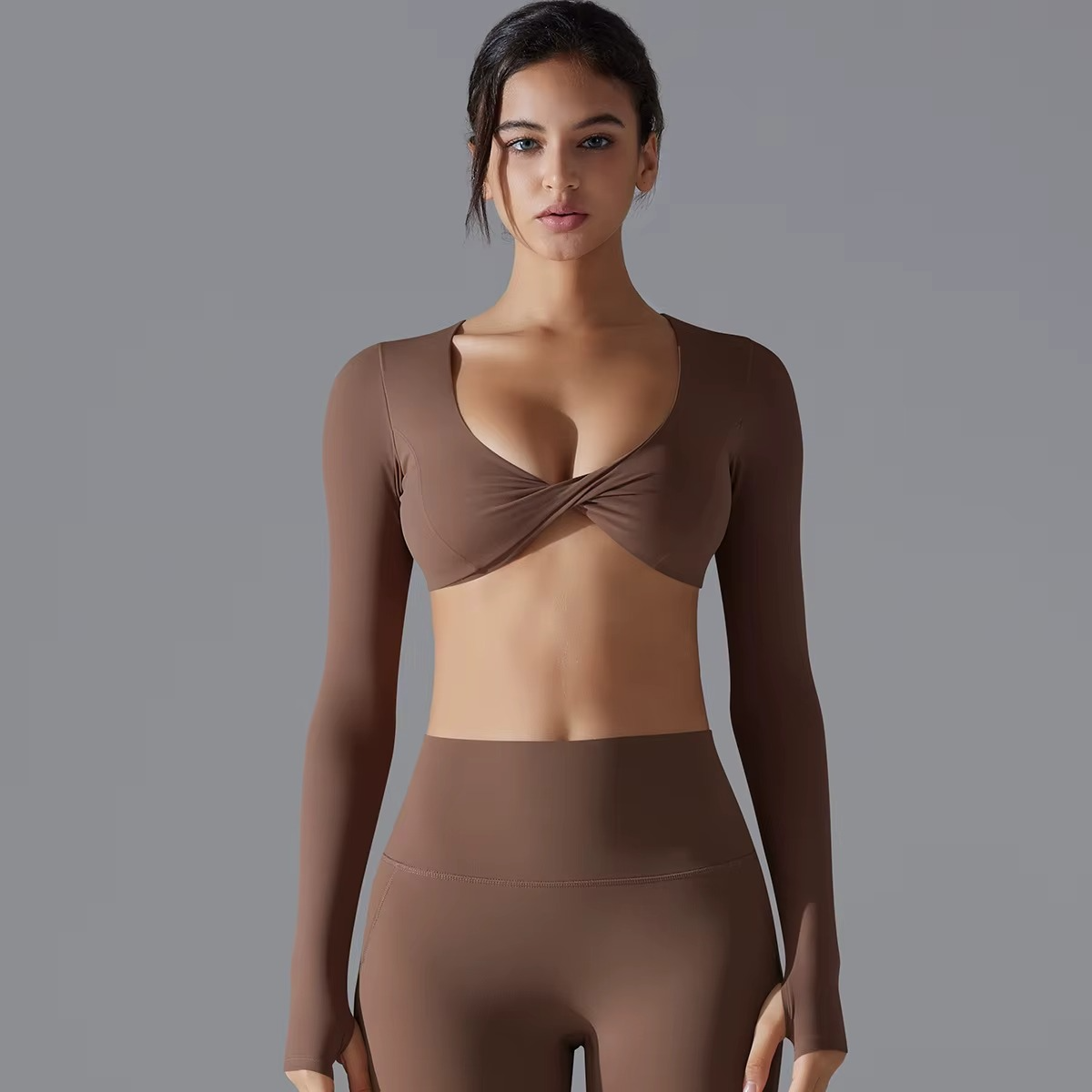 Long Sleeve Crop Top