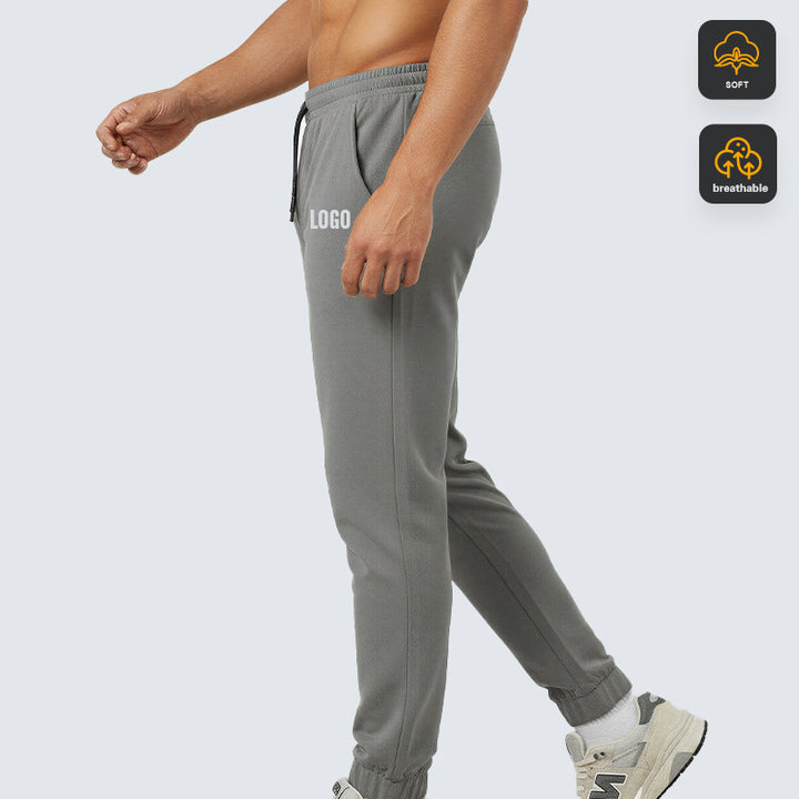 Wholesale Men Jogger Running Workout Sweatpants Men's Heavyweight Sweatpants Sportswear Pants with logo