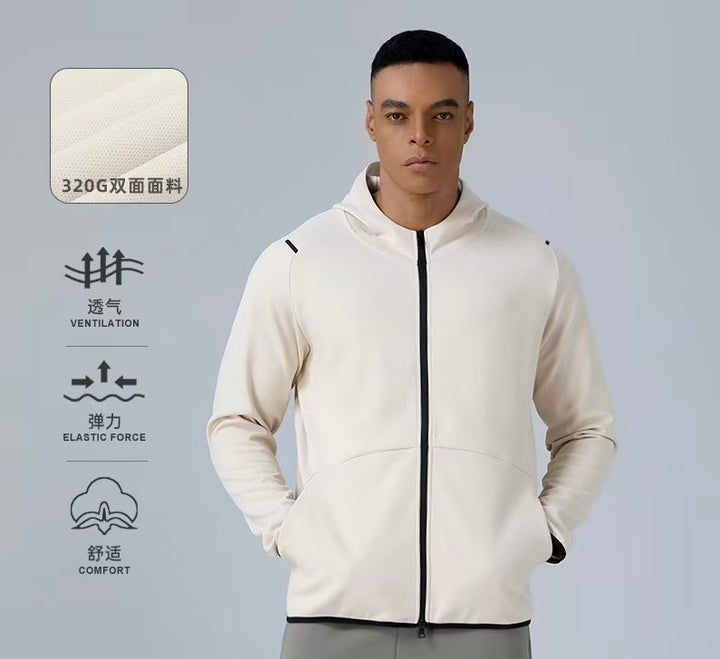 Custom Logo Formal Autumn Windproof Coat Stand Collar Zipper Windbreaker Lightweight Varsity Jacket Pattern