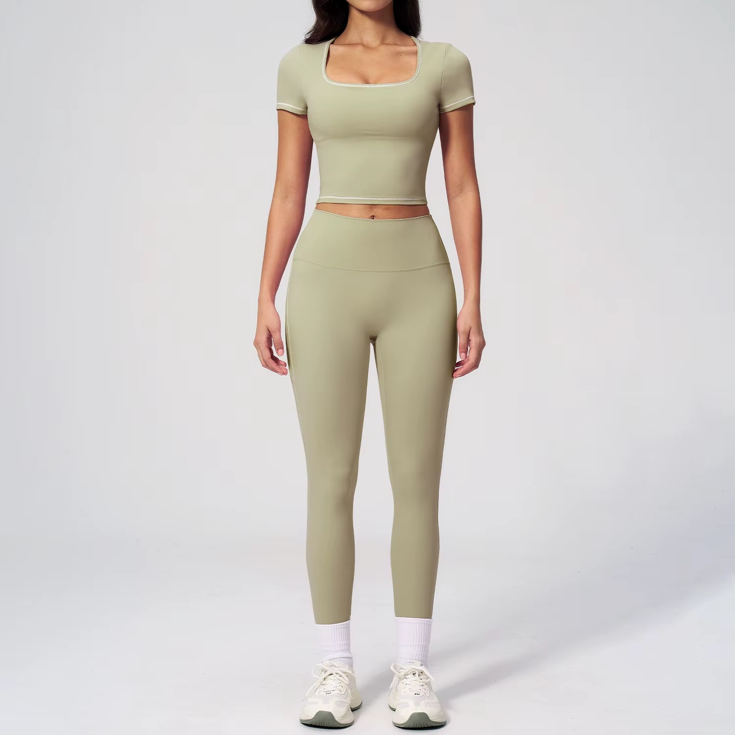 Crisscross Leggings Set