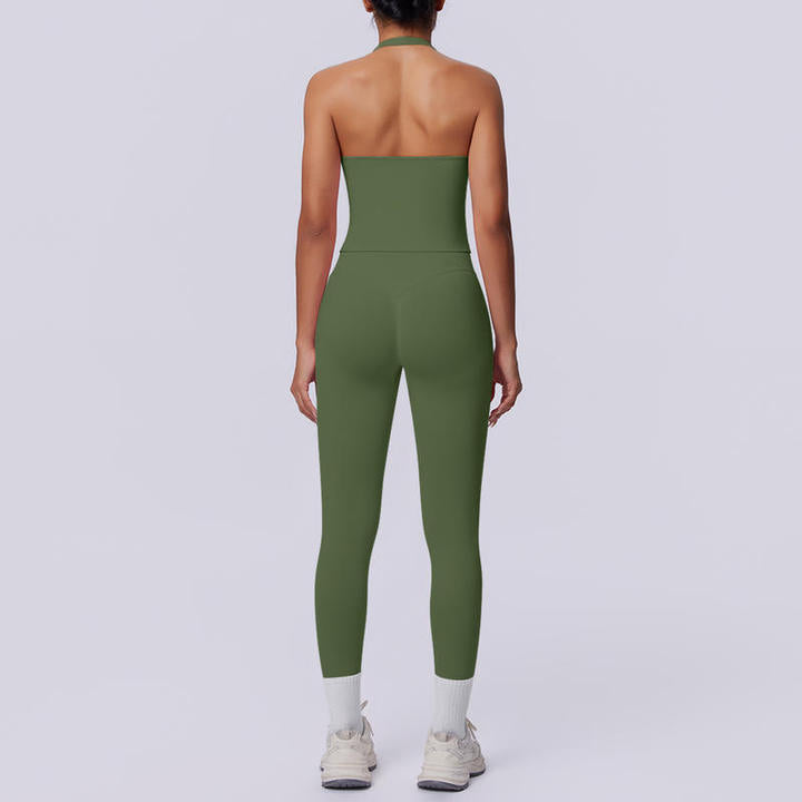 JY 2026 Custom Logo New Custom Activewear Tank Top Women Leggings Quick Dry Running Casual Gym Fitness Sports Yoga Womens Sets