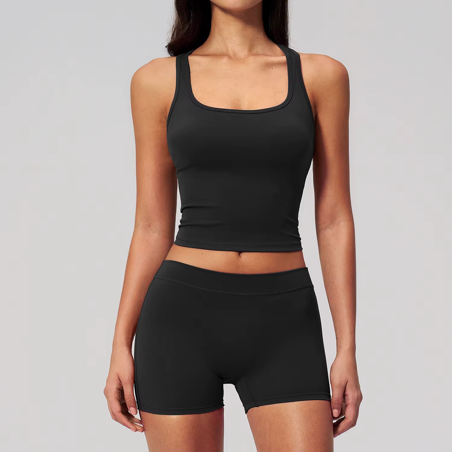 soft two-piece yoga set