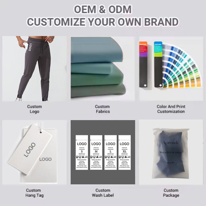 Wholesale custom logo men's sports pants, fitness pants, pocket fashion jogging pants