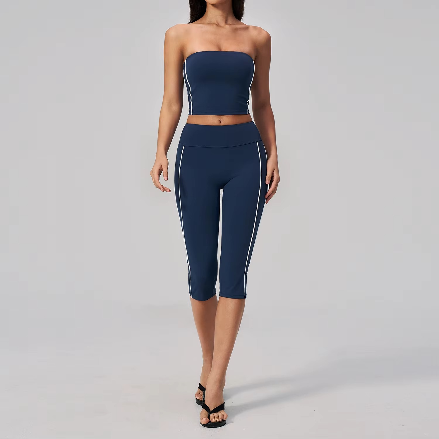 Tube Top Capri Set