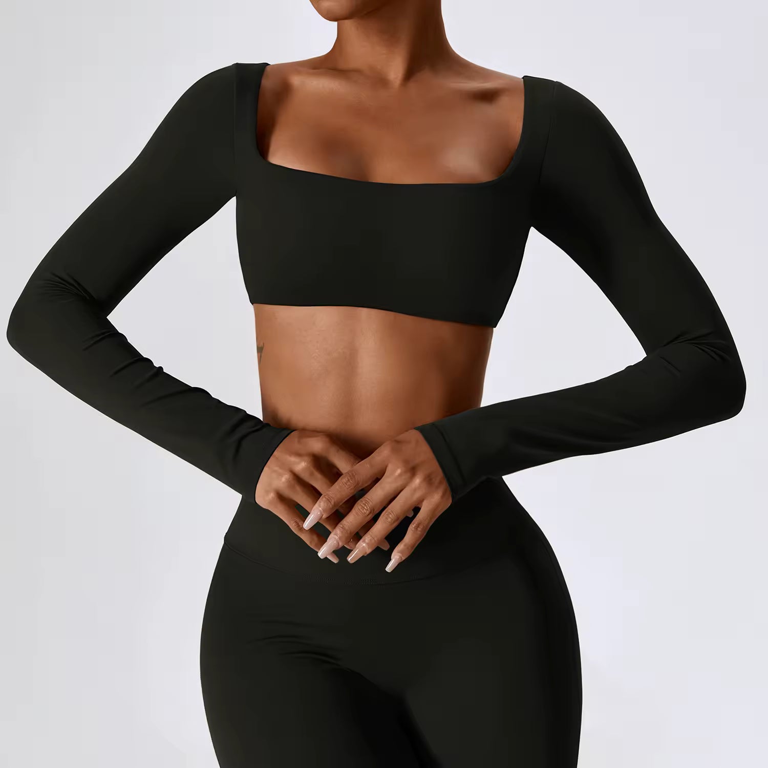 Long Sleeve Fitness Set