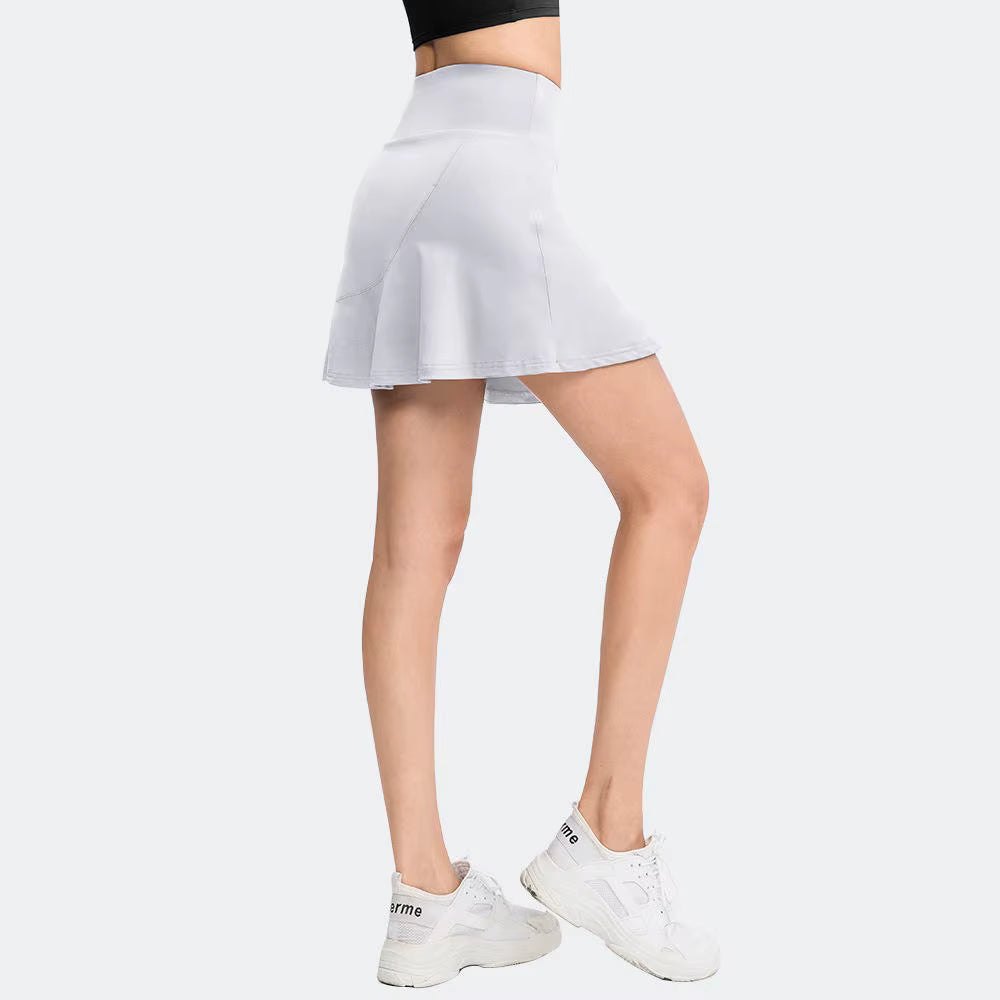 Empire Waist Beaded Sport Skort