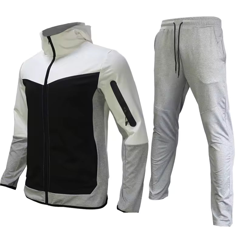 2025 Sport Hoodie Men's Casual Hooded Sweatshirt Long Pants Sportswear Set Spring Autumn Popular Comfortable Streetwear Ensemble