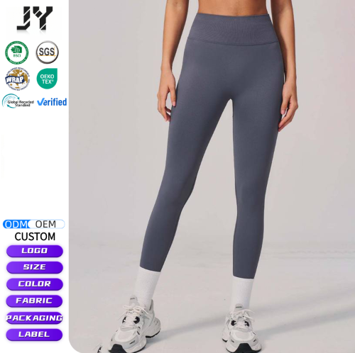 JY Scrunch Butt Tummy Control Seamless Yoga Leggings Quick-Drying High Waist Pants Fitness Sports Gym Tights Leggings for Women