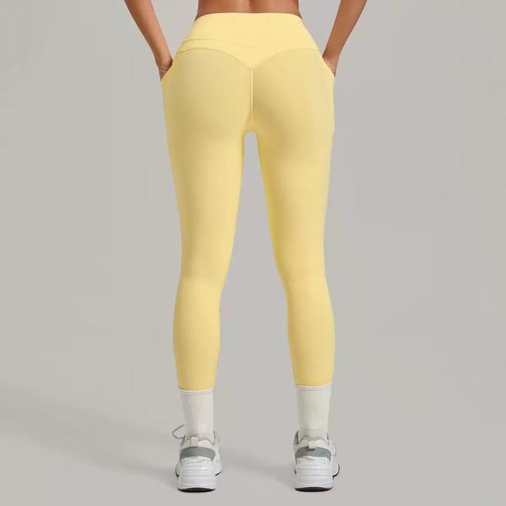 JY Wholesale Breathable Spandex Womens Workout Wear in Stock High Quality Gym Clothing High Stretch Women Leggings With Pocket