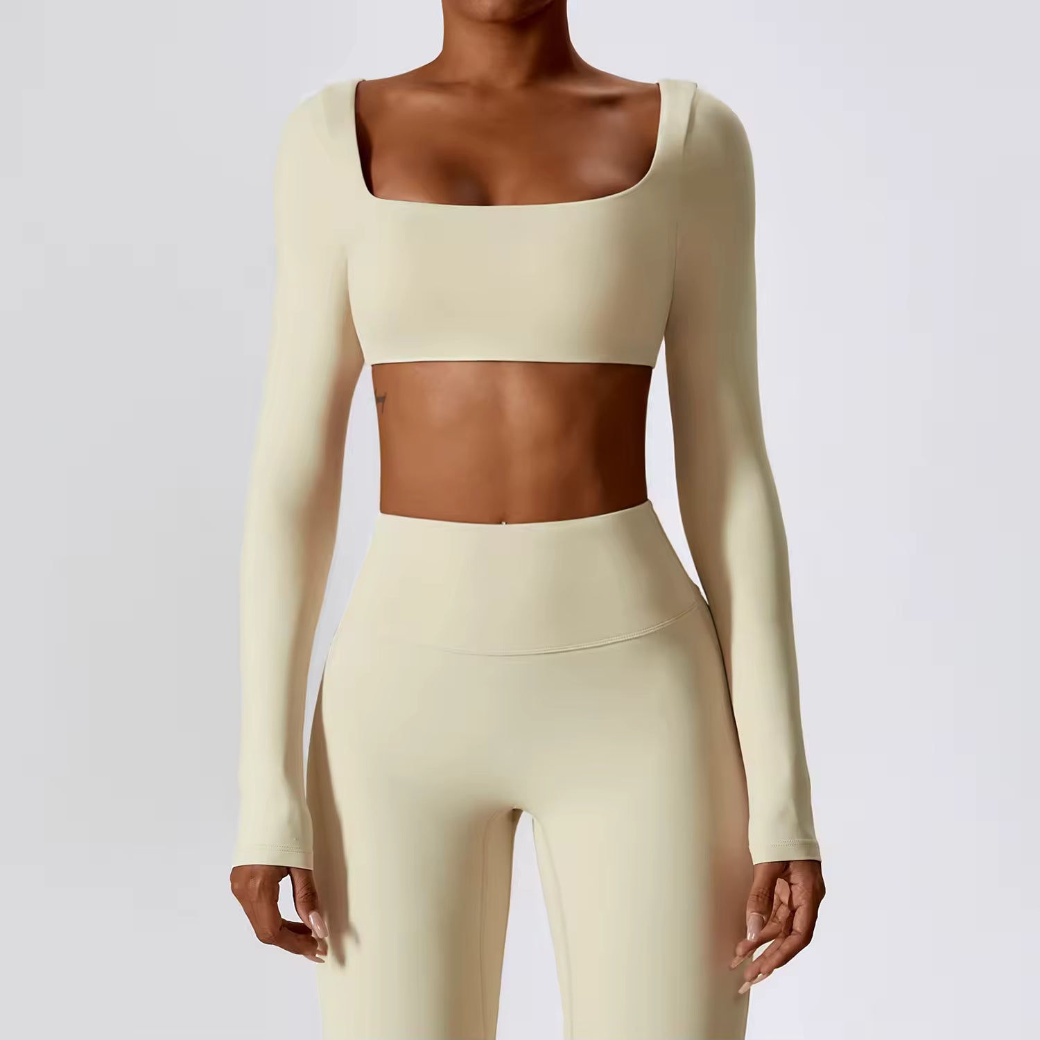 Long Sleeve Fitness Set