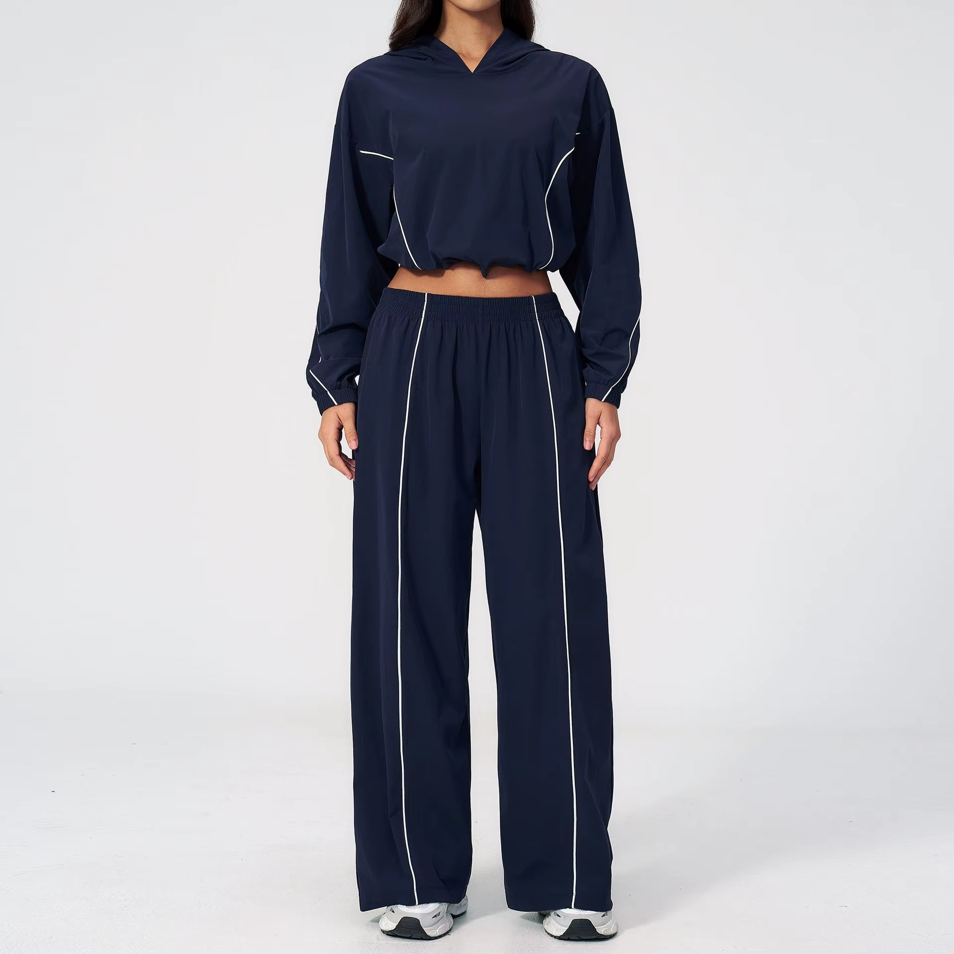 Cropped Top & Training Pants Set