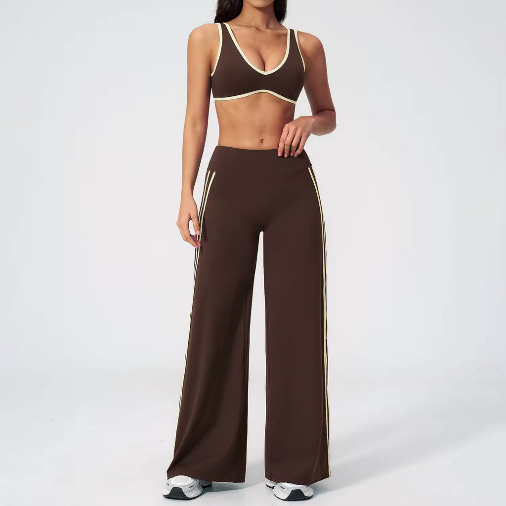 V-Neck Performance Leggings Set