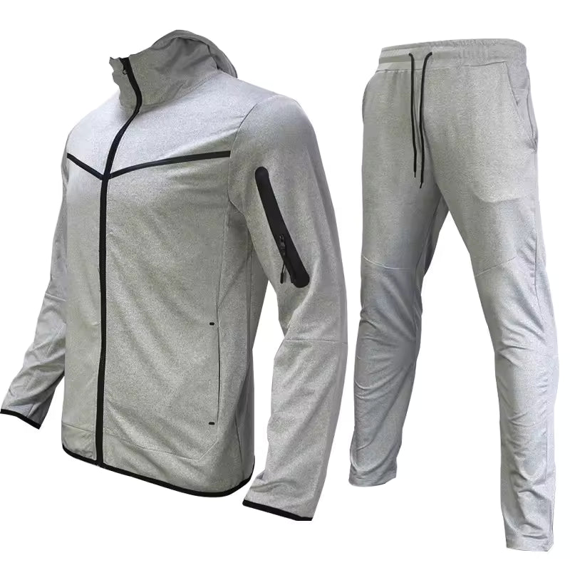 2025 Sport Hoodie Men's Casual Hooded Sweatshirt Long Pants Sportswear Set Spring Autumn Popular Comfortable Streetwear Ensemble