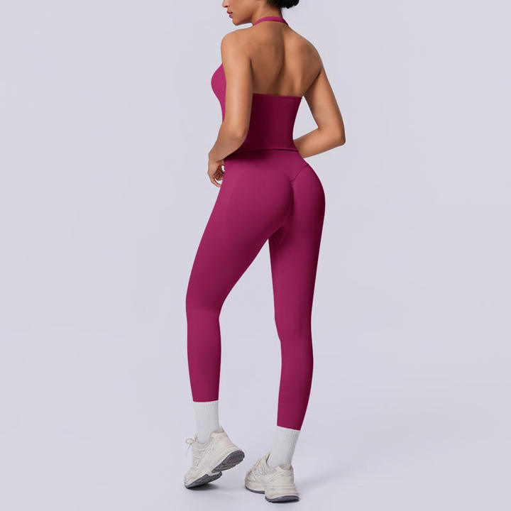 JY 2026 Custom Logo New Custom Activewear Tank Top Women Leggings Quick Dry Running Casual Gym Fitness Sports Yoga Womens Sets