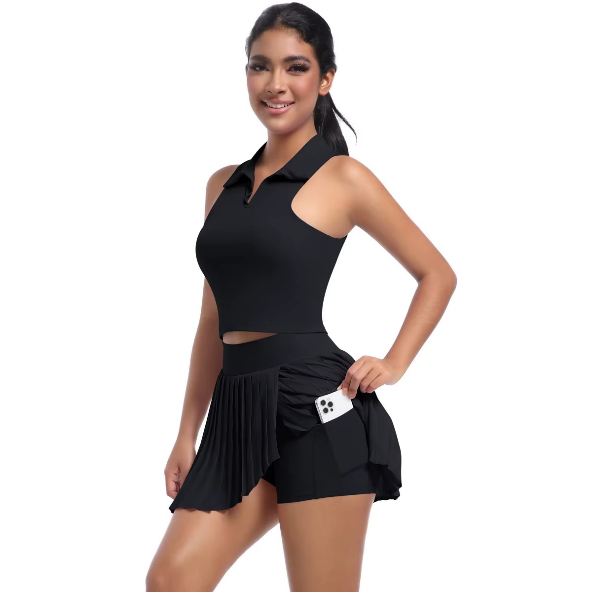 Strappy Active Dress Set