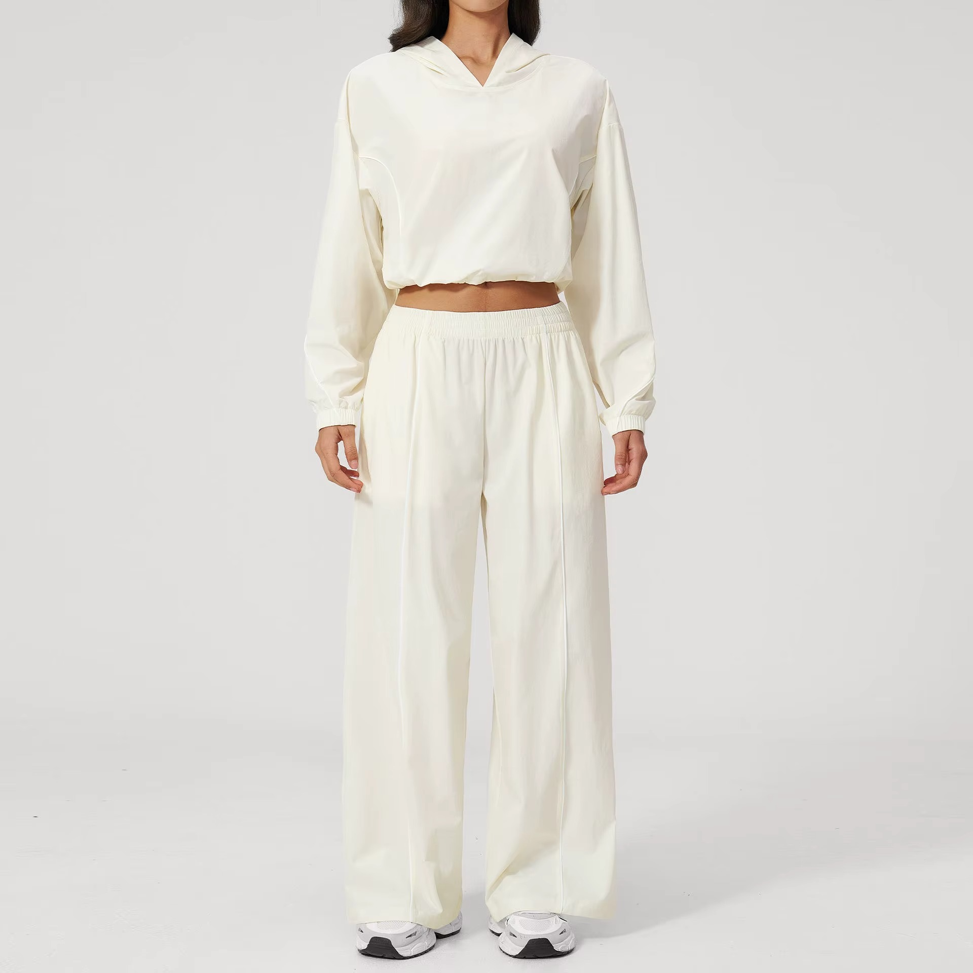 Cropped Top & Training Pants Set