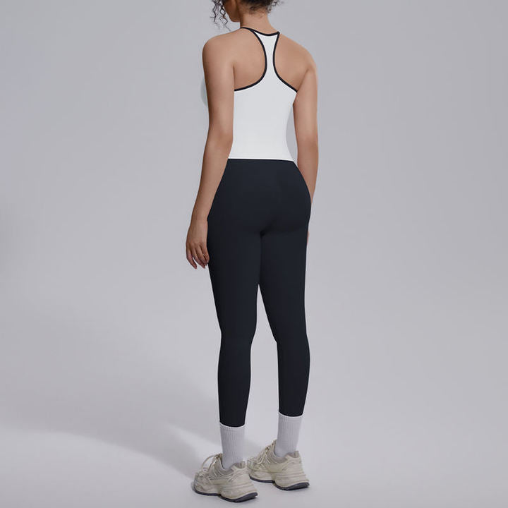 JY New Arrival Custom Logo Women's Solid High Waist Yoga Legging Bra Sets with Tummy Control High Quality Athletic Sportswears