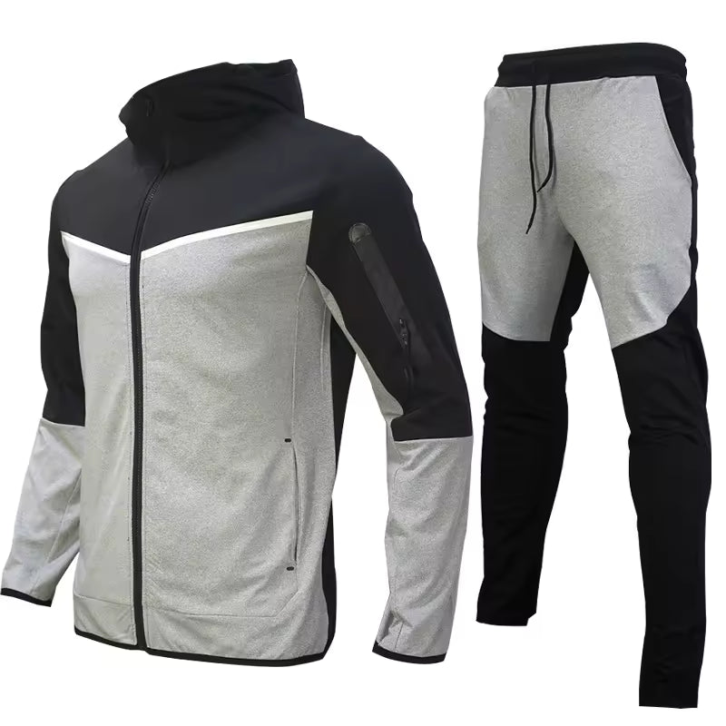 2025 Sport Hoodie Men's Casual Hooded Sweatshirt Long Pants Sportswear Set Spring Autumn Popular Comfortable Streetwear Ensemble