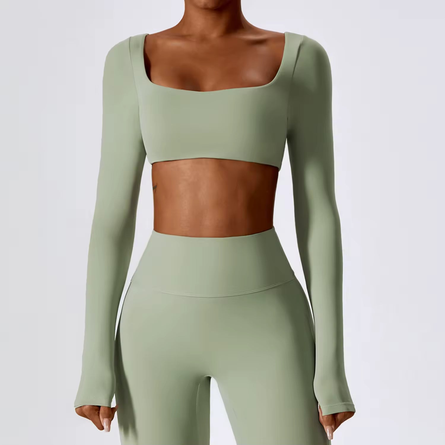 Long Sleeve Fitness Set