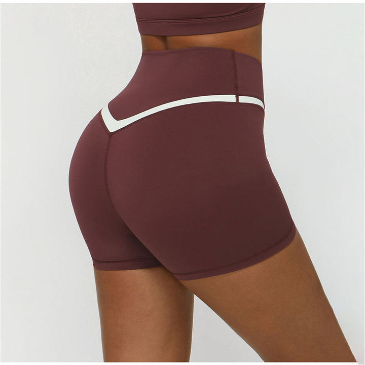 JY Newest Arrival High Quality V Shaped Quick-Drying Butt Lift Tummy Control Running Gym Yoga Fitness Women Yoga Sports Shorts